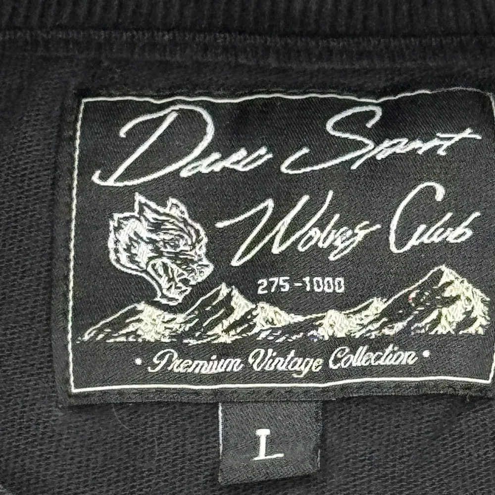 Darc Sport Shirt Mens Large Black Wolves Club Viking Skull Graphic Tee 2023 - Picture 4 of 7